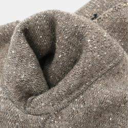 مملوكة مسبقًا جاكيت شانيل بدون ياقة بني 93A مقاس 40