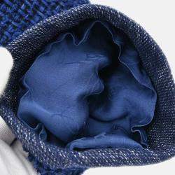 مملوكة مسبقًا جاكيت شانيل كحلي مفرد بدون ياقة مقاس 42