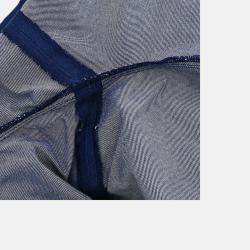 Pre Owned Chanel Blue Denim Long Pants Size 36