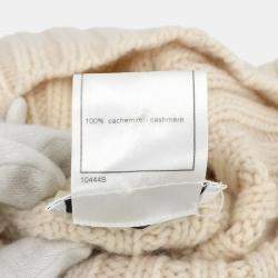 مملوكة مسبقًا Chanel Ivory Sweater Size 36