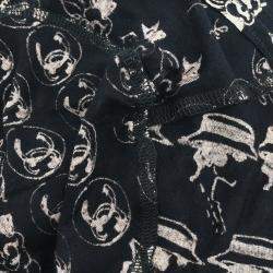 مملوكة مسبقًا توب شانيل قماش مادل أسود مقاس 34