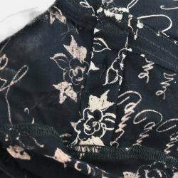 مملوكة مسبقًا توب شانيل قماش مادل أسود مقاس 34