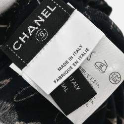 مملوكة مسبقًا توب شانيل قماش مادل أسود مقاس 34