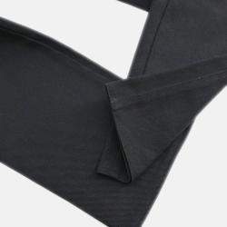 Pre Owned Chanel Black Cotton Pants Women Size 34