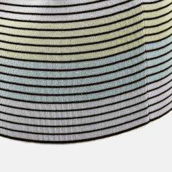 Pre Owned Chanel Sleeveless Multicolor Cotton Top XL