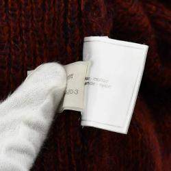 Pre Owned بلوزة شانيل بنية 98A مقاس 38