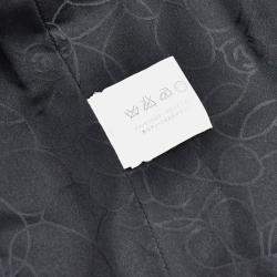 Pre Owned Chanel Single Breasted Jacket Black Size 34
