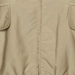 مملوكة مسبقًا جاكيت شانيل قطني بيج بسحاب وظيفي صغير