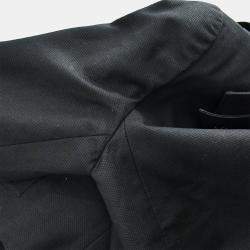 Pre Owned Chanel Setup Suit Jacket Skirt Black 98S #36