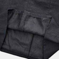 Pre Owned Chanel Setup Suit Jacket Skirt Black 98S #36