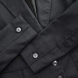 Pre Owned Chanel Setup Suit Jacket Skirt Black 98S #36
