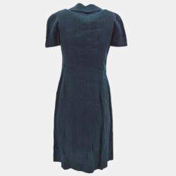 مملوكة مسبقًا فستان شانيل كحلي رقم ٤٠