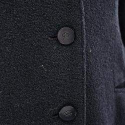 مملوكة مسبقًا Chanel Single Breasted Jacket Black #38