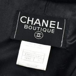 مملوكة مسبقًا Chanel Single Breasted Jacket Black #38