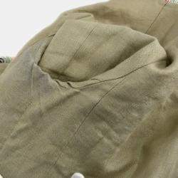 مملوكة مسبقًا جاكيت بدون ياقة بأزرار أمامية شانيل بيج #34