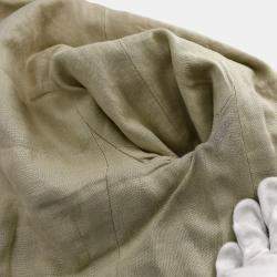 مملوكة مسبقًا جاكيت بدون ياقة بأزرار أمامية شانيل بيج #34