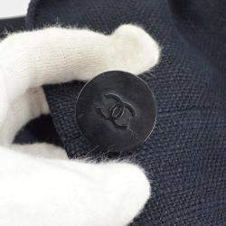 مملوكة مسبقًا Chanel Single Breasted Jacket Black 98C #38