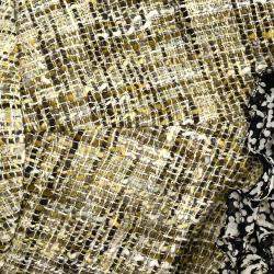 Pre Owned جاكيت شانيل بدون ياقة بيج 03P #48