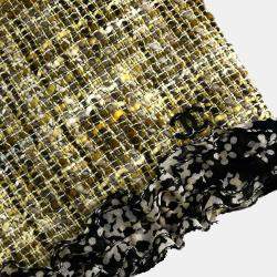 Pre Owned جاكيت شانيل بدون ياقة بيج 03P #48