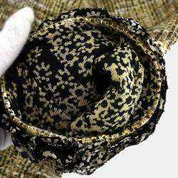 Pre Owned جاكيت شانيل بدون ياقة بيج 03P #48