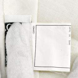 Pre Owned Chanel Short Sleeve Shirt White 