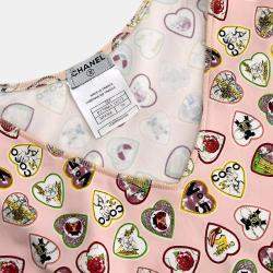 Pre Owned فستان فالنتاين شانيل وردي