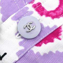 Pre Owned Chanel Setup Suit Jacket Sleeveless Camisole Dress Purple #38