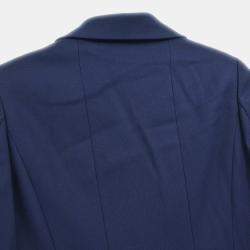 مملوكة مسبقًا جاكيت شانيل مزدوج الصدر كحلي مقاس صغير ( سمول )