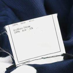 مملوكة مسبقًا جاكيت شانيل مزدوج الصدر كحلي مقاس صغير ( سمول )