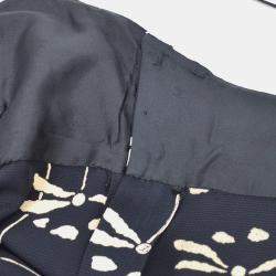 Pre Owned Chanel Sleeveless Black Dress Women Size 42