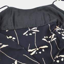 Pre Owned Chanel Sleeveless Black Dress Women Size 42