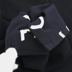 Pre Owned Chanel Black Wool Single Breasted Jacket L