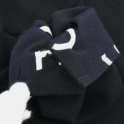 Pre Owned Chanel Black Wool Single Breasted Jacket L