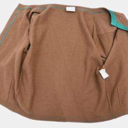 Pre Owned كاردينان شانيل بني مجموعة كارديغان توب #44