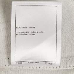 Pre Owned جاكيت شانييل دنيم رمادي مغسول مقاس صغير