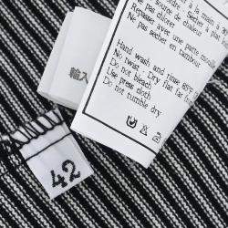 Pre Owned Chanel Dress Black White 97C FR 42