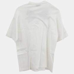 Pre Owned تي شيرت شانيل أبيض 16 مقاس متوسط