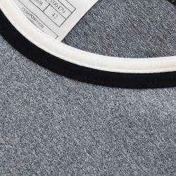 Pre Owned Chanel Short Sleeve Dress Gray 98P #42