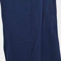 Pre Owned Chanel Sleeveless Top Navy Size M