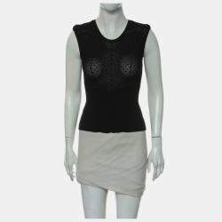 Pre Owned Chanel Sleeveless Knitted Top