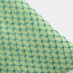 Pre Owned Chanel Ensemble Cardigan Short Sleeve Top Light Green 01C #38