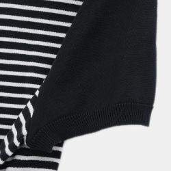Pre Owned Chanel Short Sleeve Cardigan Black #38