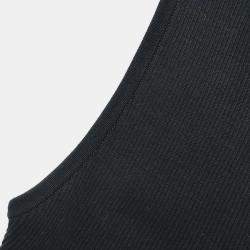 Pre Owned Chanel Sleeveless Tank Top Cropped Black P95 #40