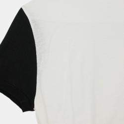 Pre Owned Chanel Short Sleeve Cardigan White #36
