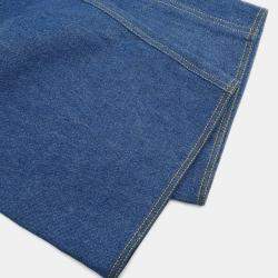 Pre Owned Chanel Long Denim Pants Blue 02839 #38