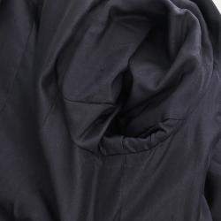 Pre Owned Chanel Collarless Jacket Navy 95C #44