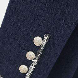 Pre Owned Chanel Jacket Navy 05C #46