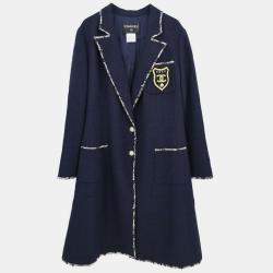 Pre Owned Chanel Jacket Navy 05C #46