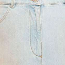 Pre Owned Chanel Blue Denim Flared Jeans M/Waist 26"