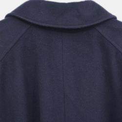 Pre Owned Chanel Coat Black FR 40